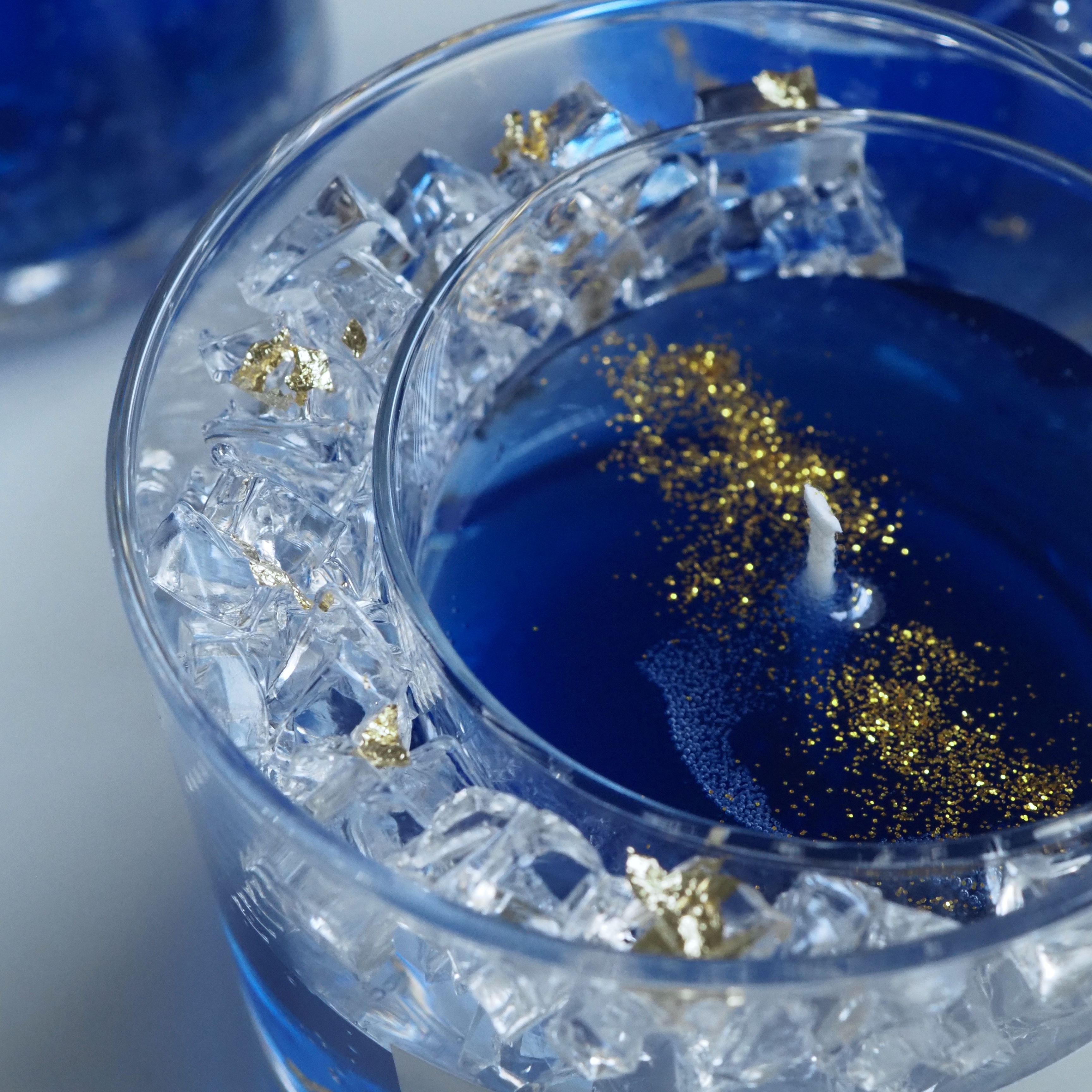 月と星　アロマキャンドル